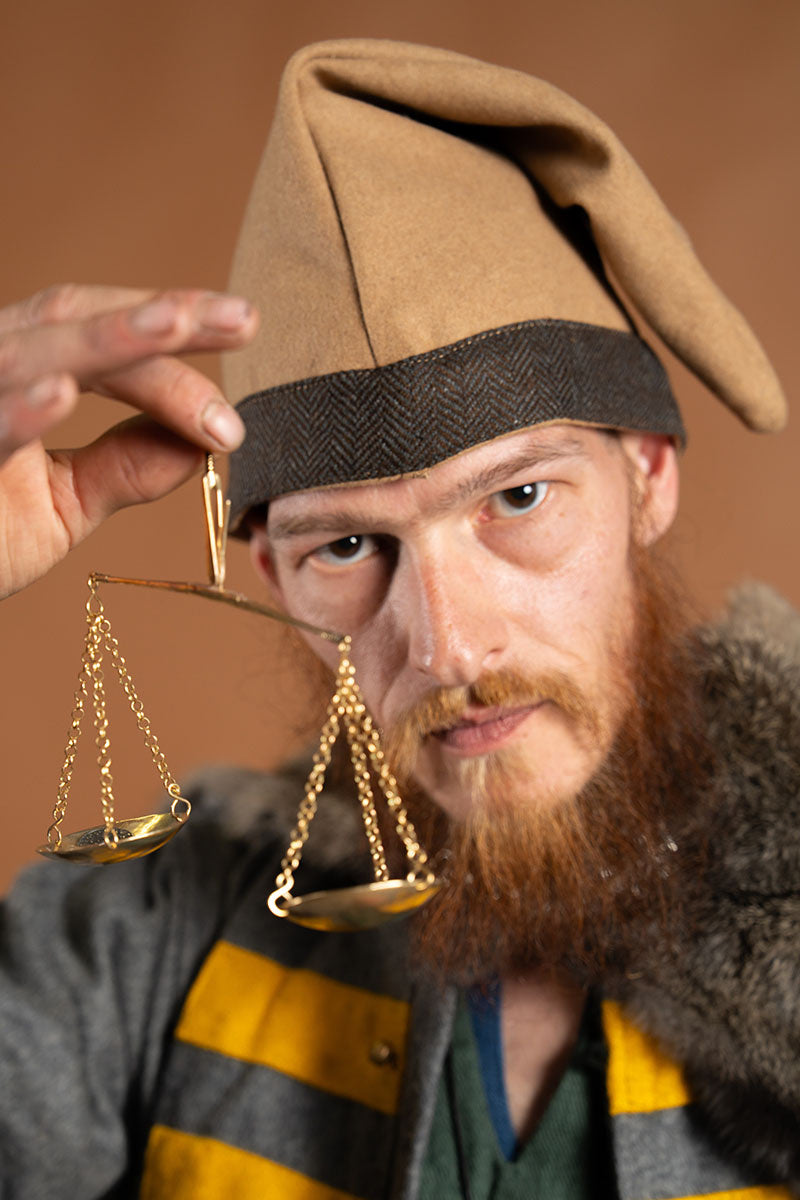 Vikingehue Toki, sand, uldblanding