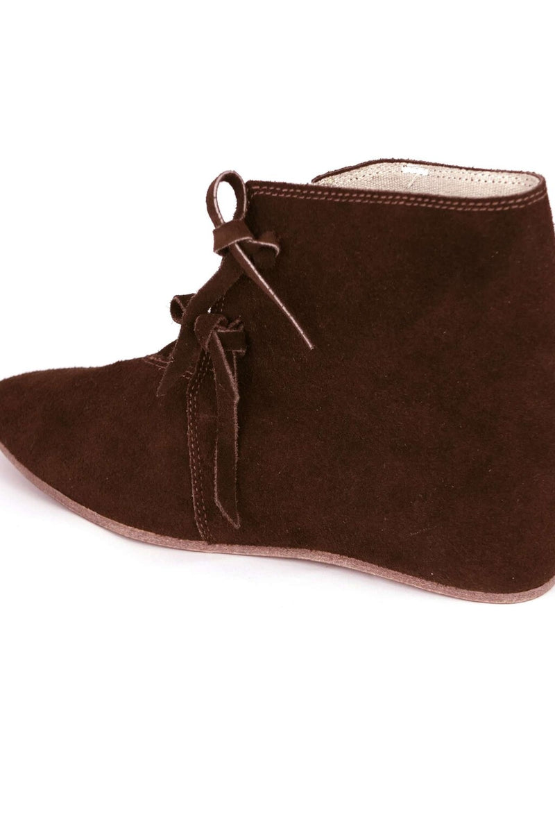 Punterschuhe Karl, mittelalterlich, braun