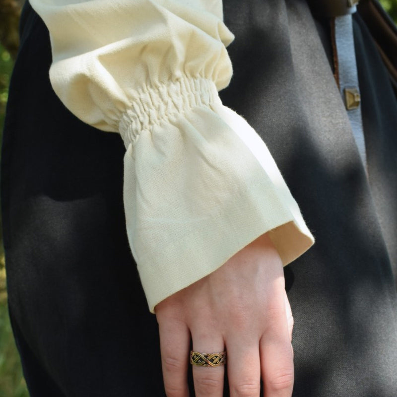 Renaissanceblouse Elizabeth, crème