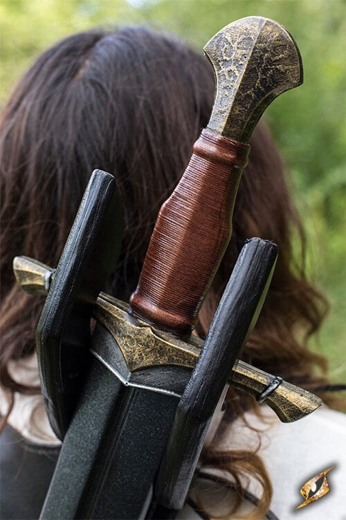 LARP Rückenscheide Sky Hook, braun