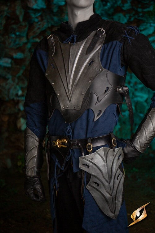 Dark elven Eventide tassets, 1 mm