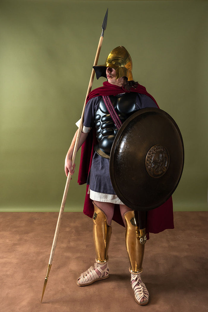 Griechischer boiotischer Helm, Messing, 1–1,2 mm