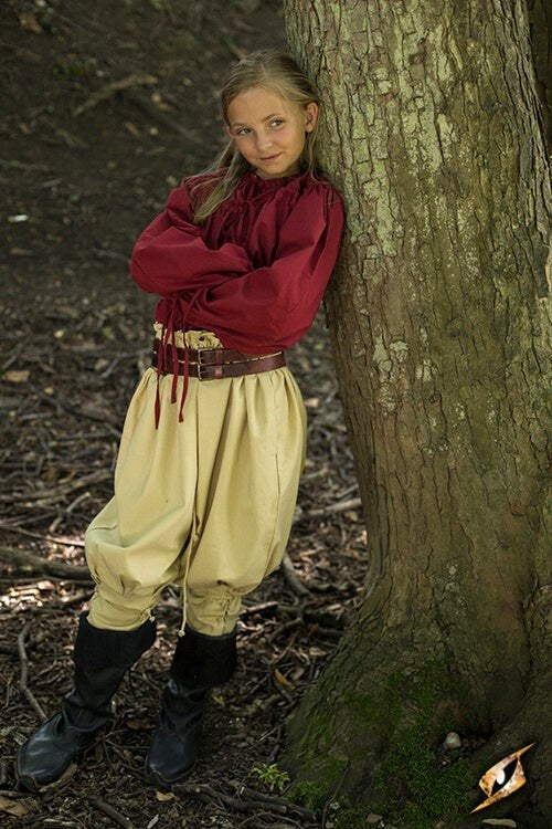 Pantalon viking Rollo, beige