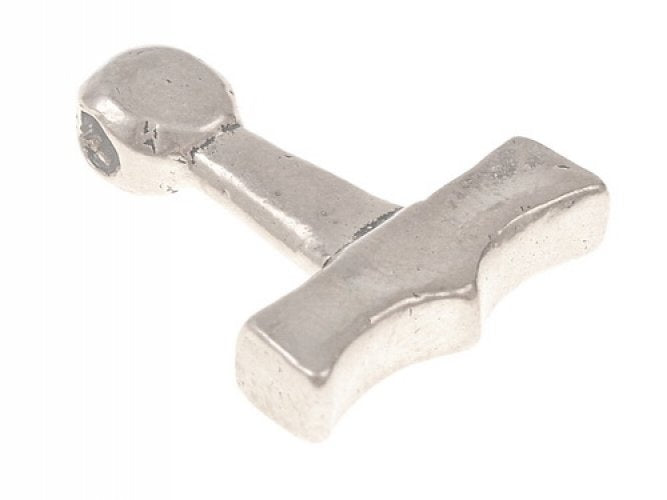 Torshammare Sejrø, försilvrad brons