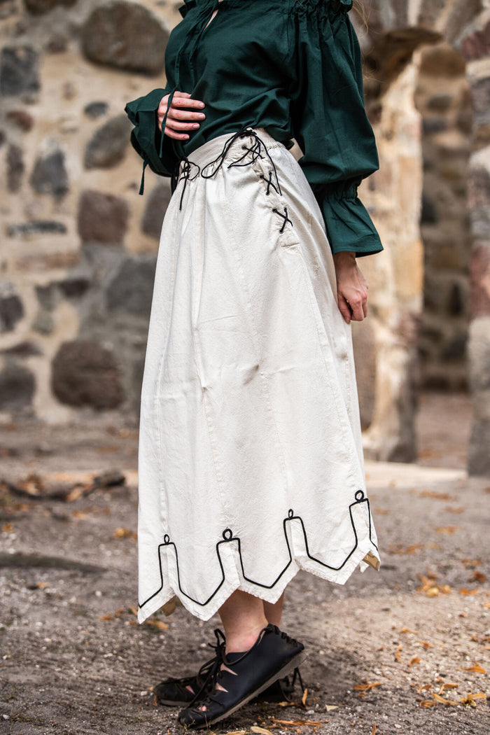 Robe Renaissance, crème