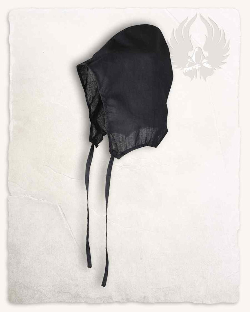 Capuchon médiéval Jasper, noir