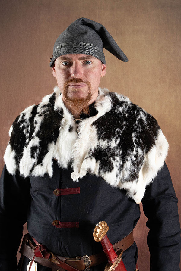 Fur collar Tyra, cream