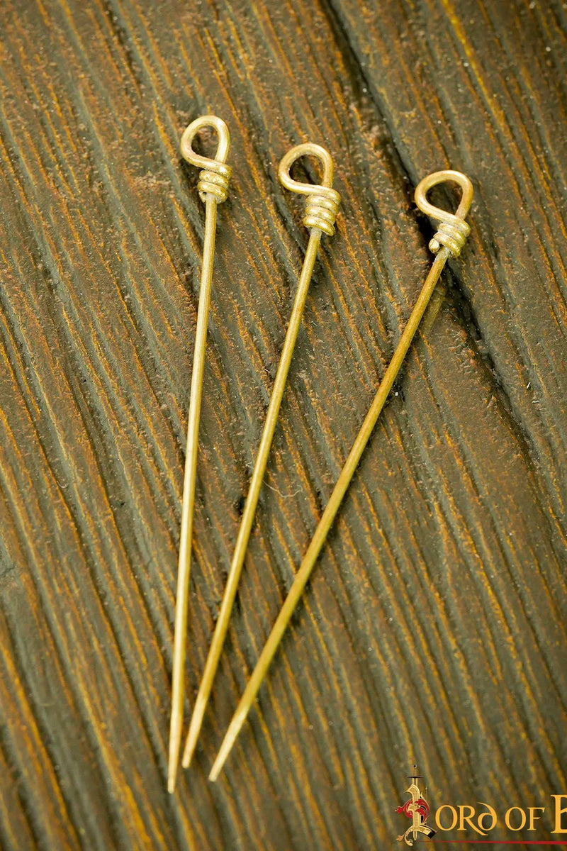 Messingnadeln, Set mit 6 Stück