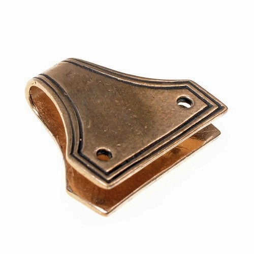 Viking kniv-/sax-dekoration, Birka, stor