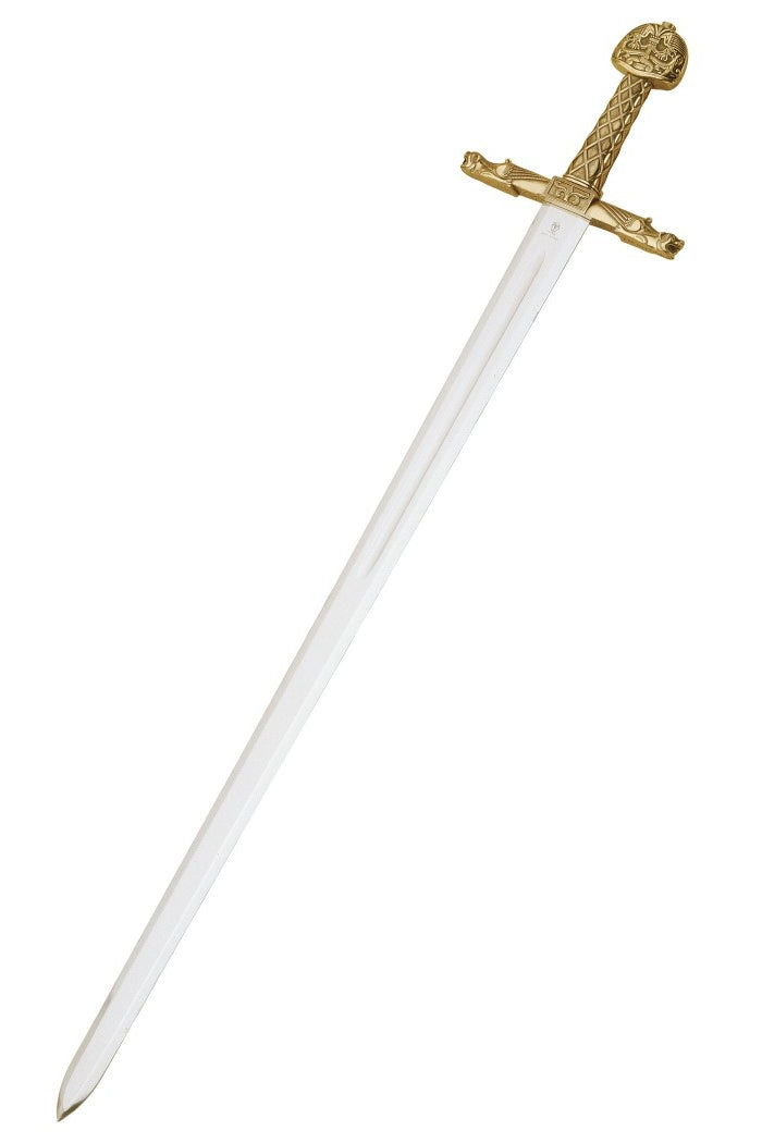 Spada di Carlo Magno, semi-affilata