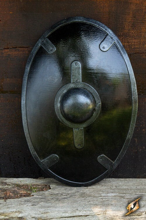 LARP black auxiliae shield