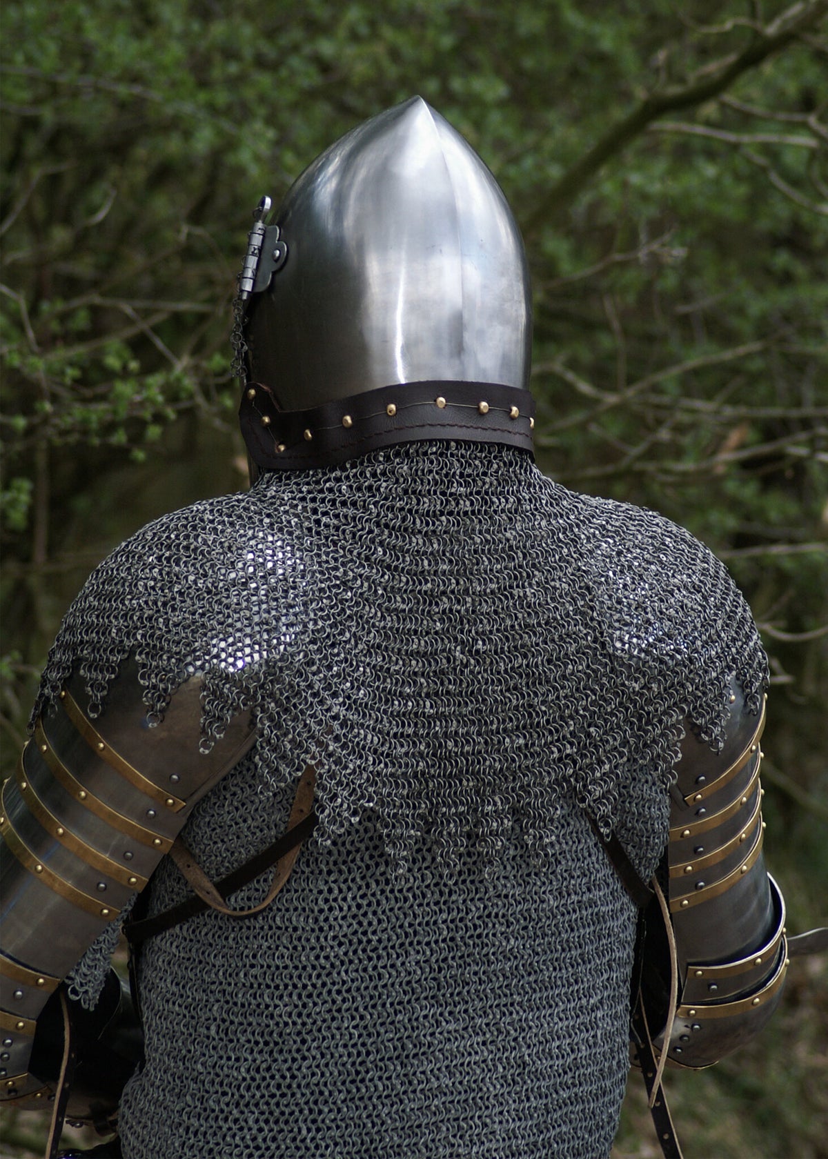 Camail, aventail, ocynkowany, 8 mm