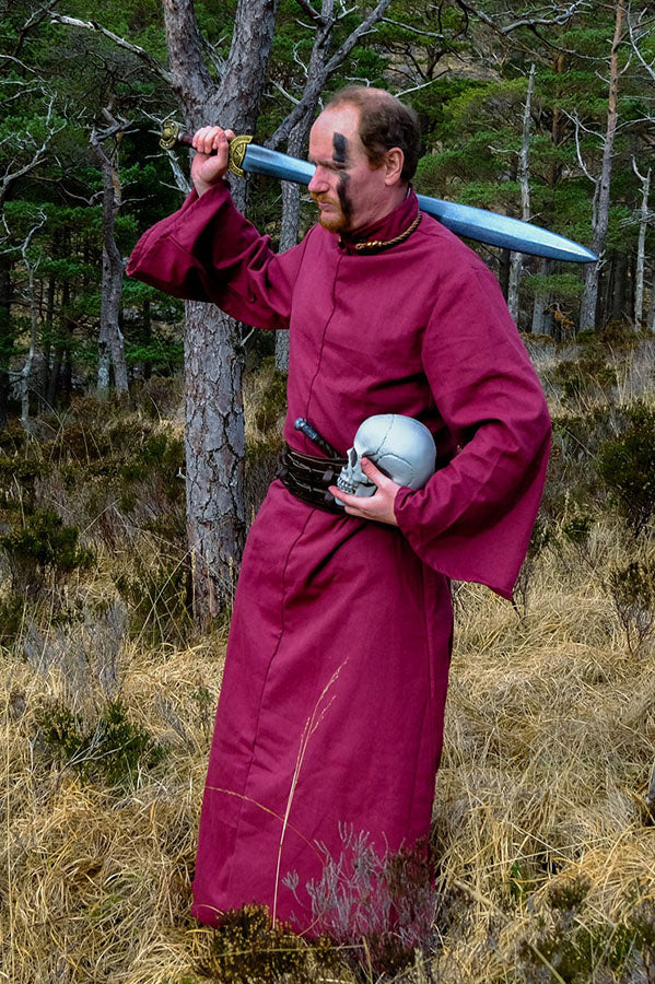 Bliaut Abraxas, bordeauxrood