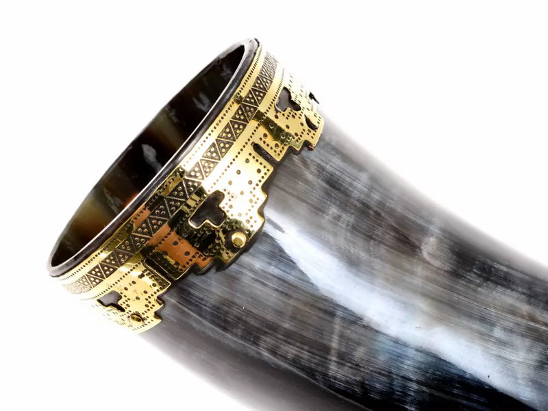 Cuerno vikingo para beber Birka, 300–500 ml