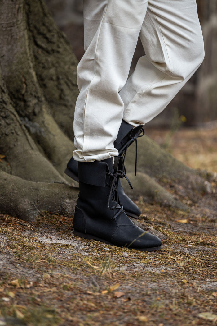 Cotton trousers Alin, cream