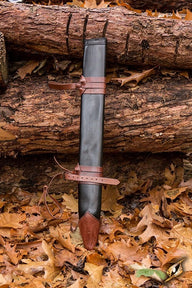 Fodero LARP per spada, taglia L, destro, nero