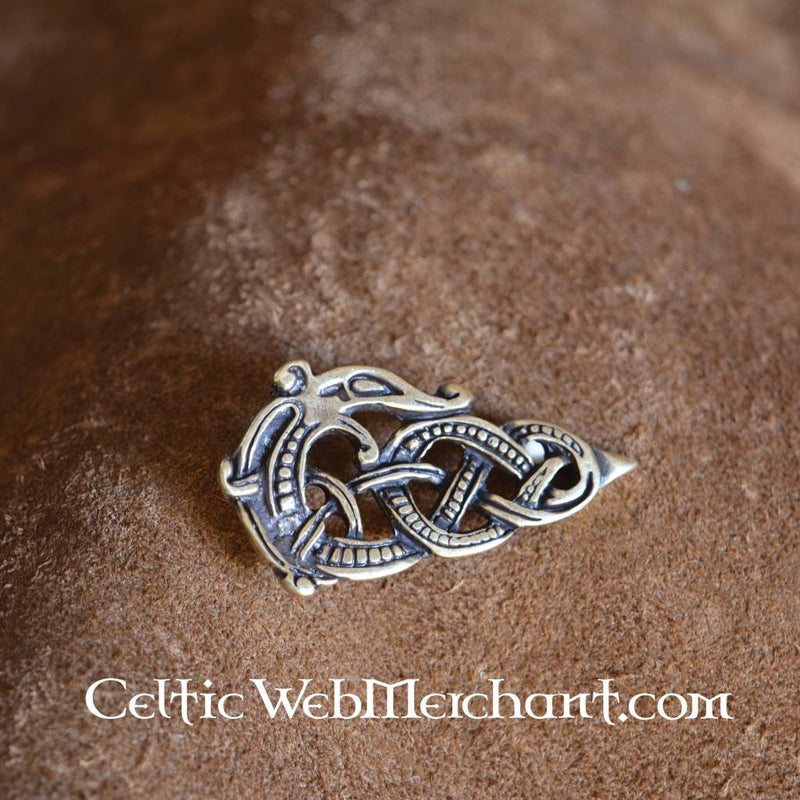 Gürtelende Midgardschlange, versilbert