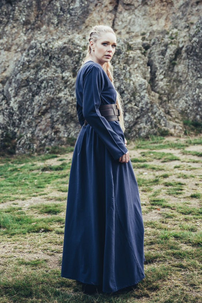 Vikingaklänning Valdis, blå
