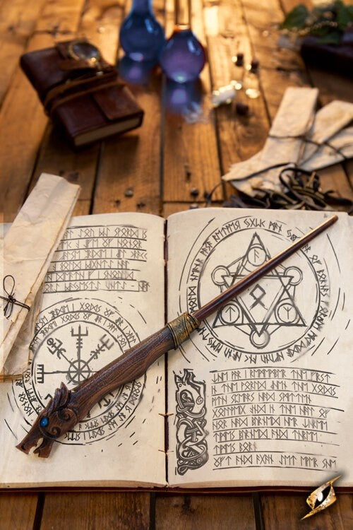 Baguette magique Fafnir, brun