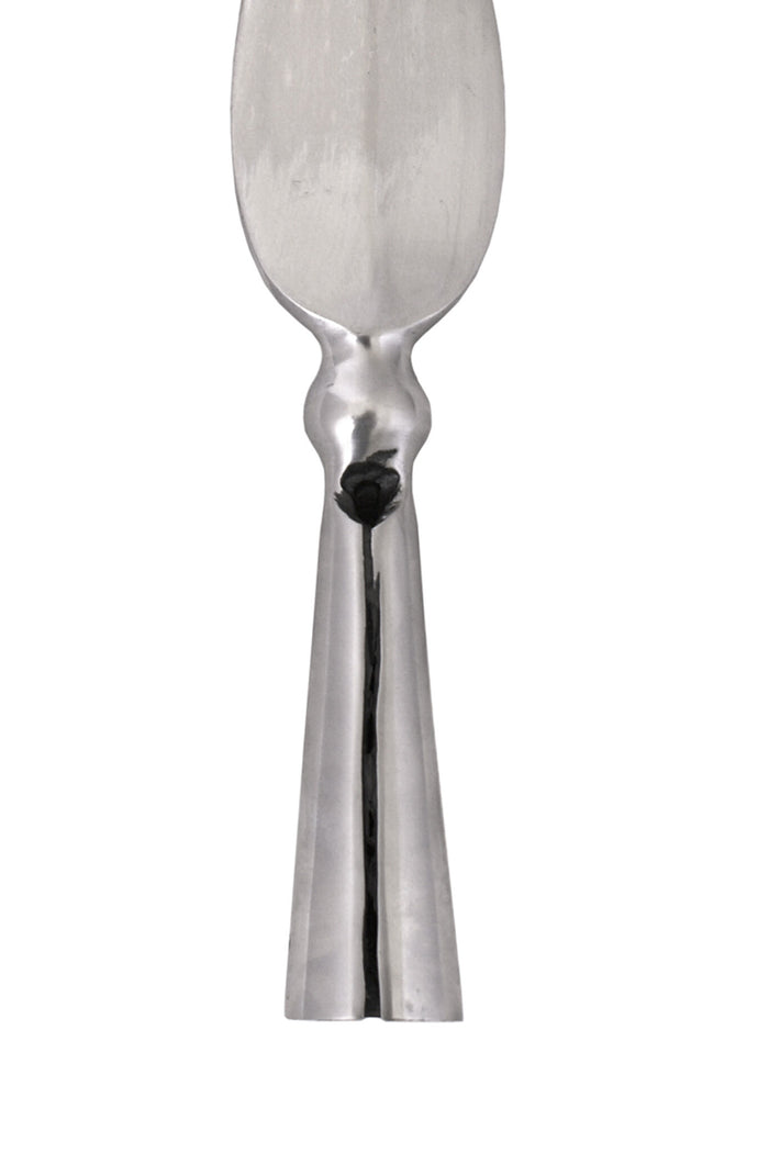 Punta de lanza altomedieval, semi-afilada