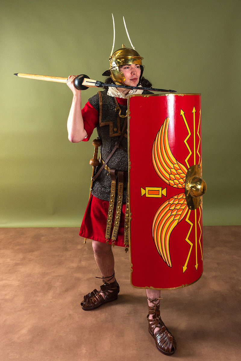 Pilum romain traditionnel, semi-tranchant