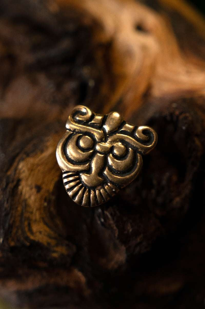 Garniture de ceinture viking de Rusvik avec visage