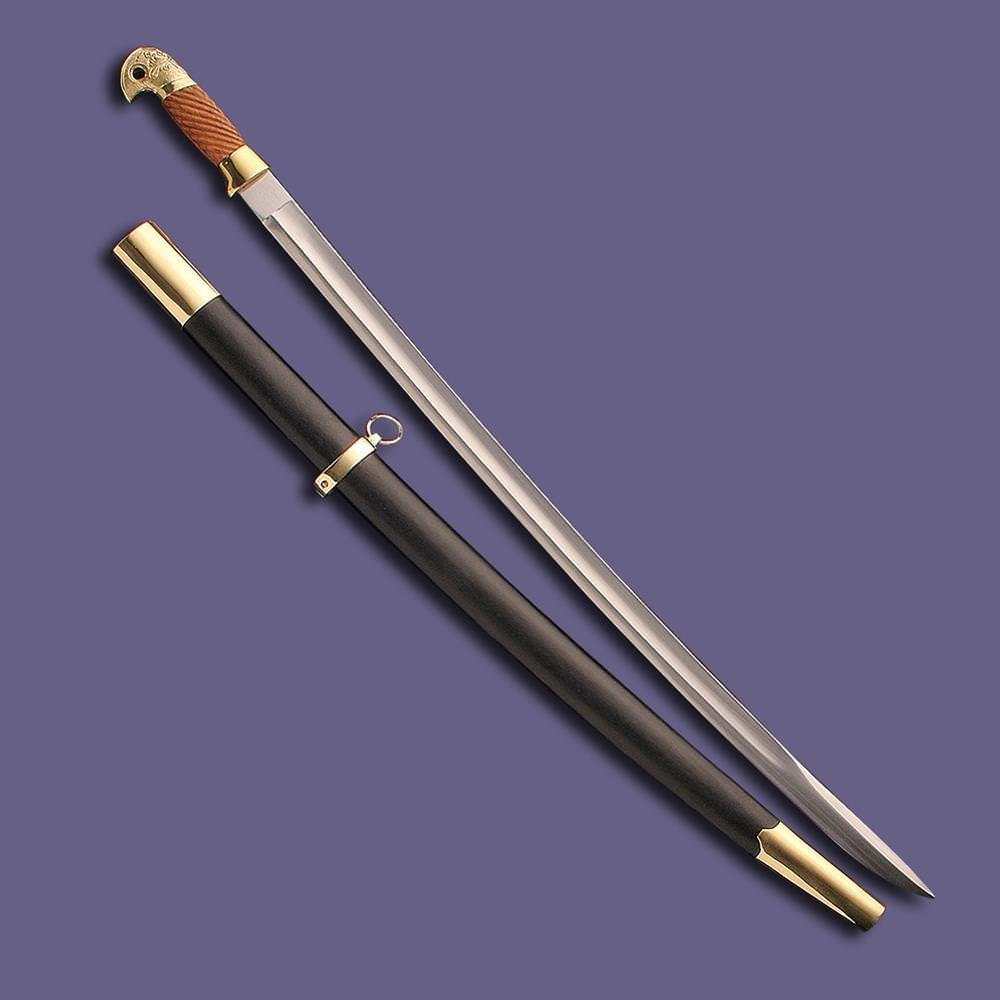 Russischer Säbel Shashka, halb scharf