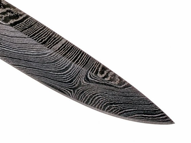Couteau viking Birka, damas, 14 cm