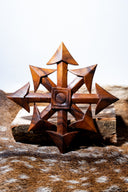 Wood carving chaos star