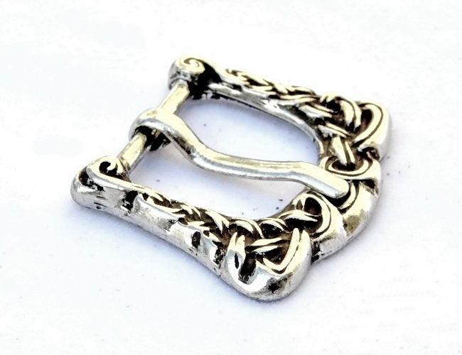 Anglo-Scandinavian buckle, silvered