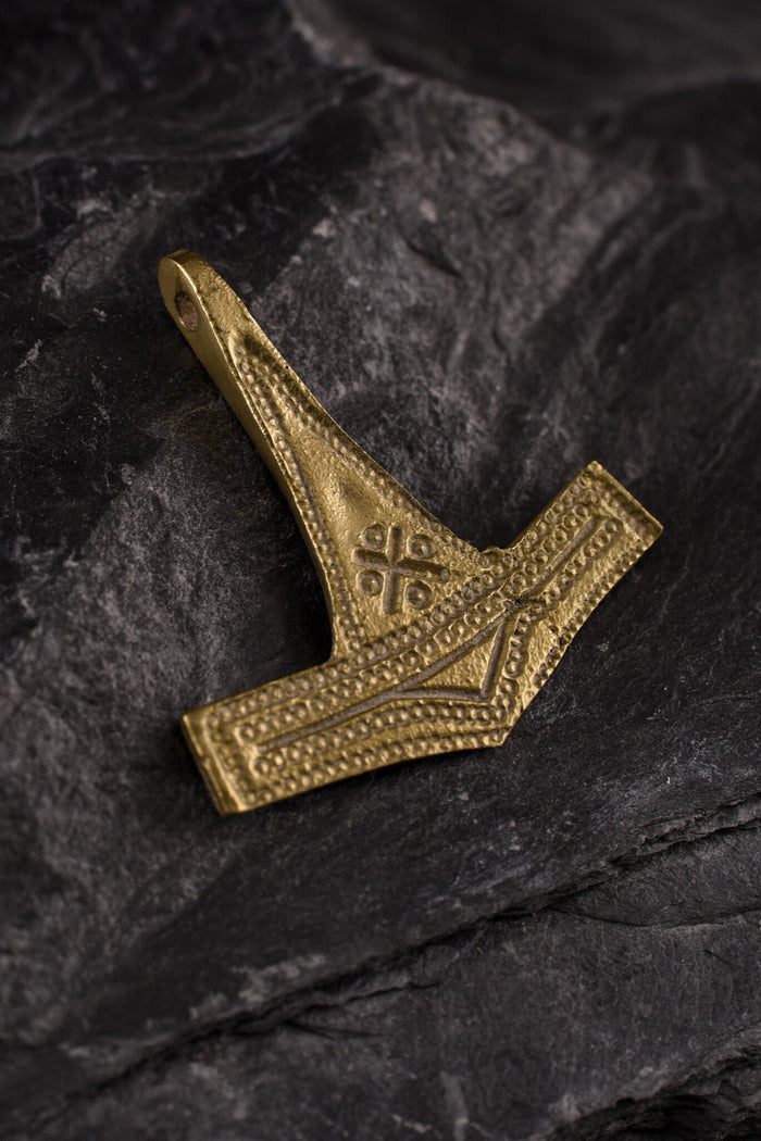 Thor`s hammer Rømersdal, brass