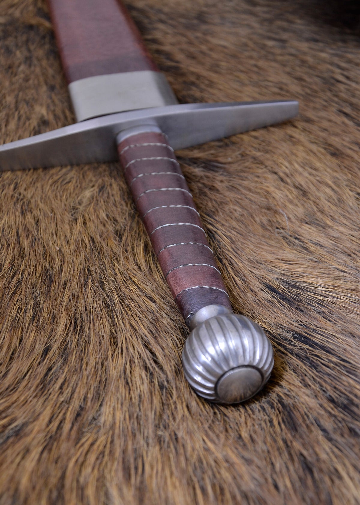 Hand-and-a-half sword Oakeshott type XIIIa, blunt (battle-ready)