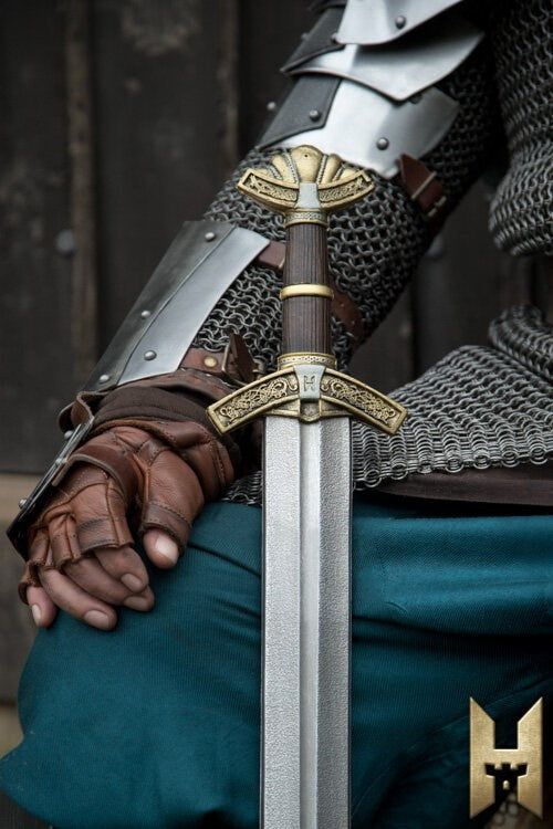LARP svärd Dreki Gold, 102 cm