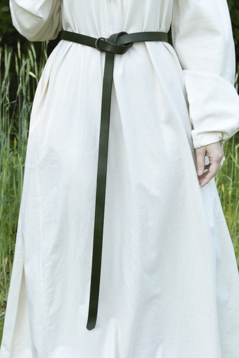 Cinturón de anillas, 160 cm, verde