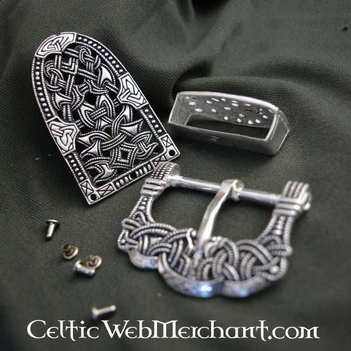 Gokstad rembeslag, sølv