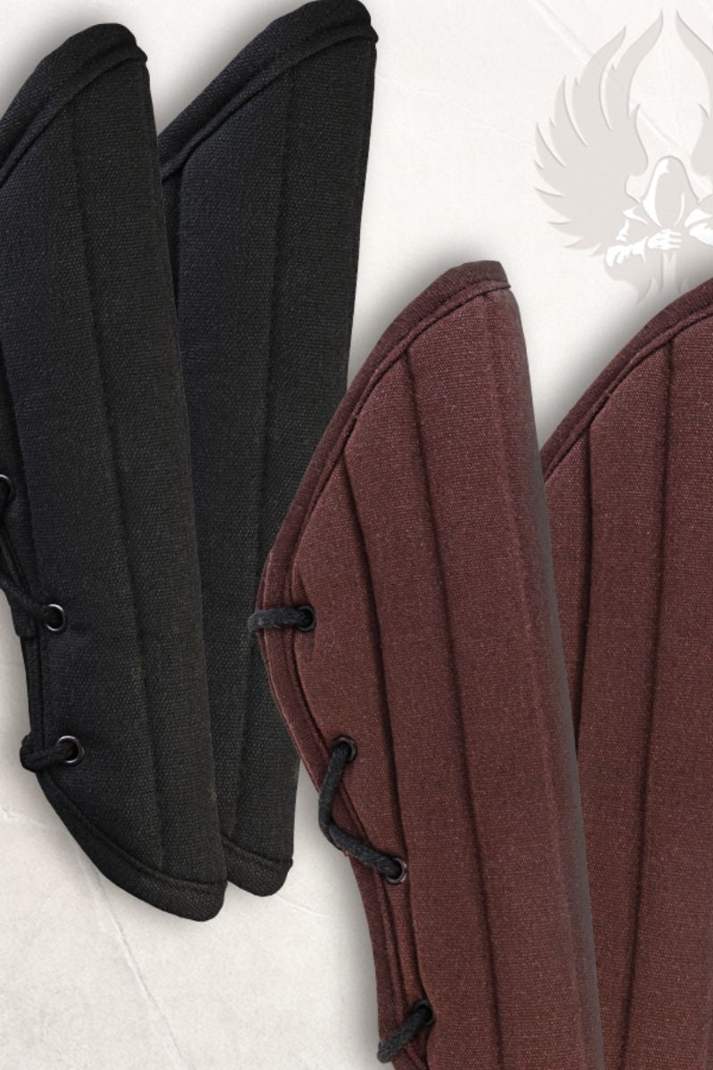 Gambeson-armbeskyttere Leopold, creme