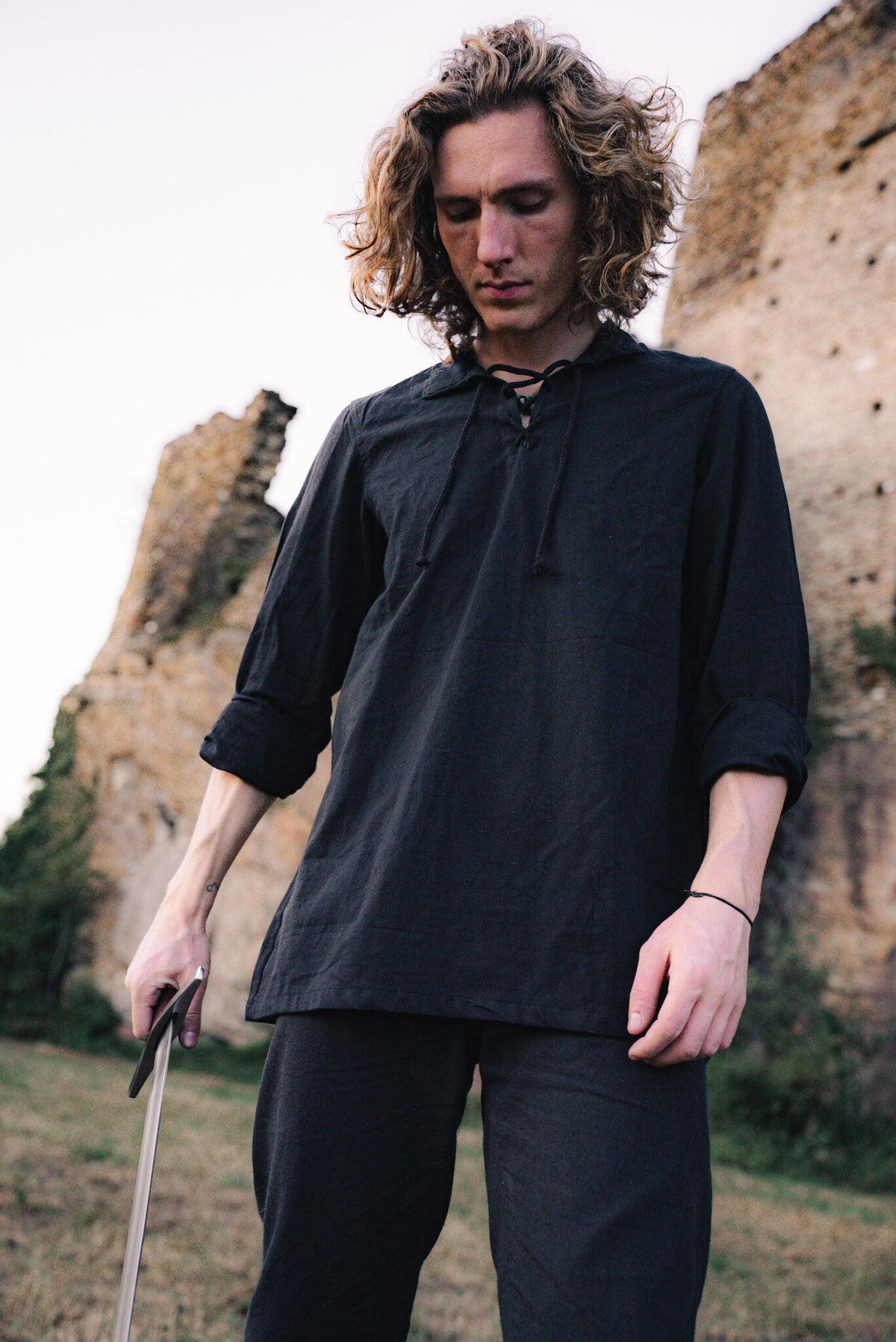 Hemd Tristan, schwarz