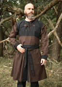 Skjoldehamntunika, brun svart