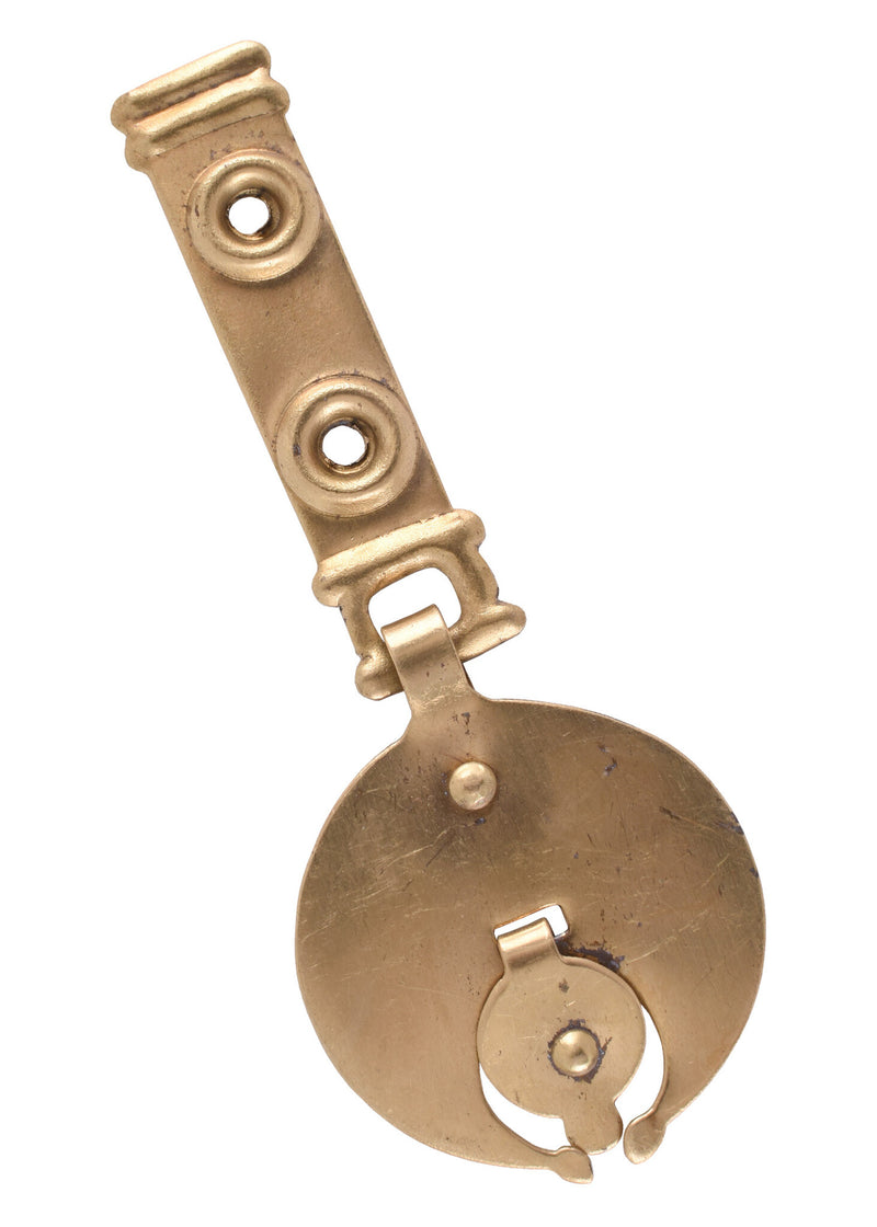 Dekoriertes Riemenende für römische Gürtel