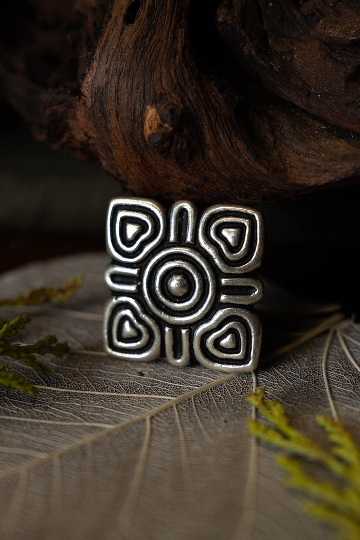 Viking taskebeslag Birka, forsølvet