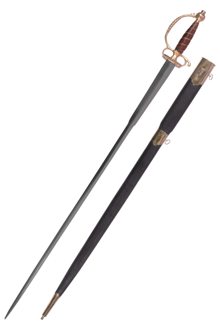 18e eeuwse colichemarde, semi-scherp