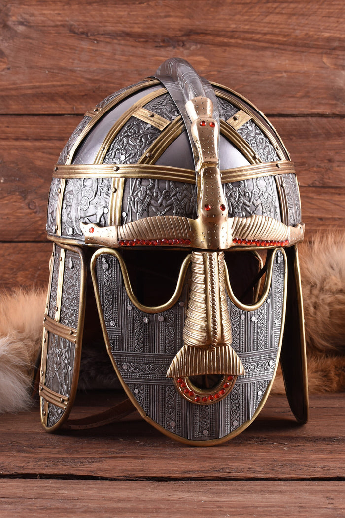 Sutton Hoo helmet, 1.3 mm
