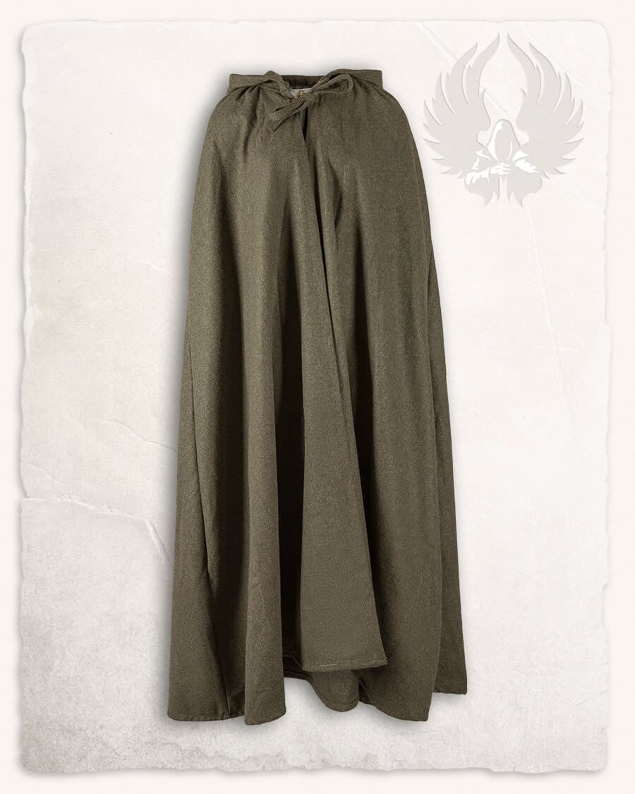 Mantel Harun, Wollmix, oliv