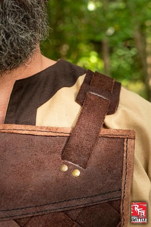 Armatura vichinga in pelle RFB, marrone