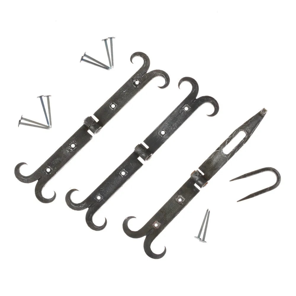 Set middeleeuwse scharnieren