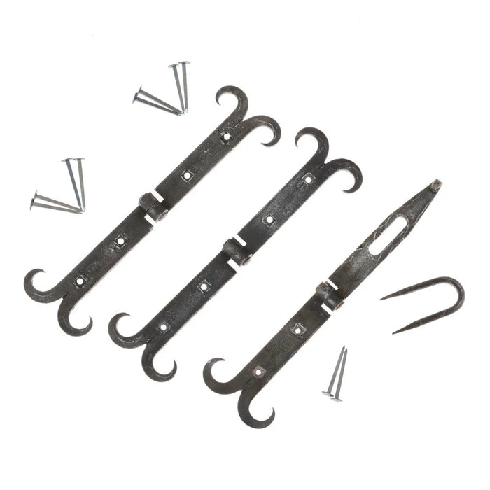 Set middeleeuwse scharnieren