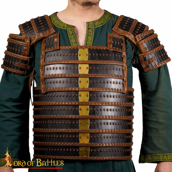 Vikingelamelpanser Visby, bronzeret