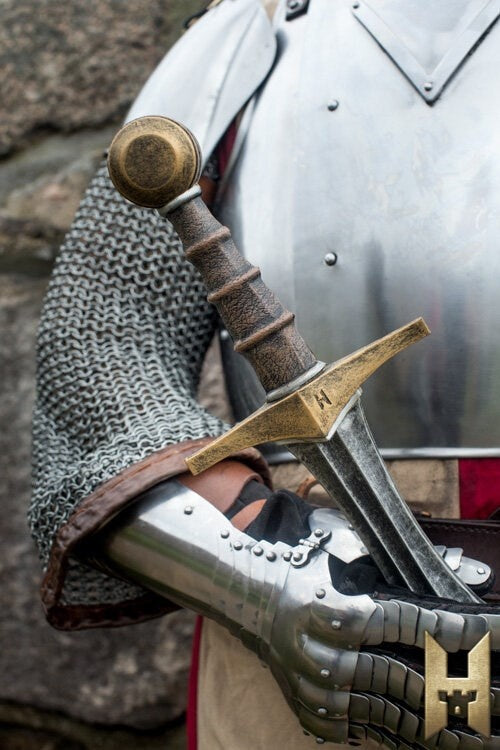 LARP svärd Knight Gold, 105 cm