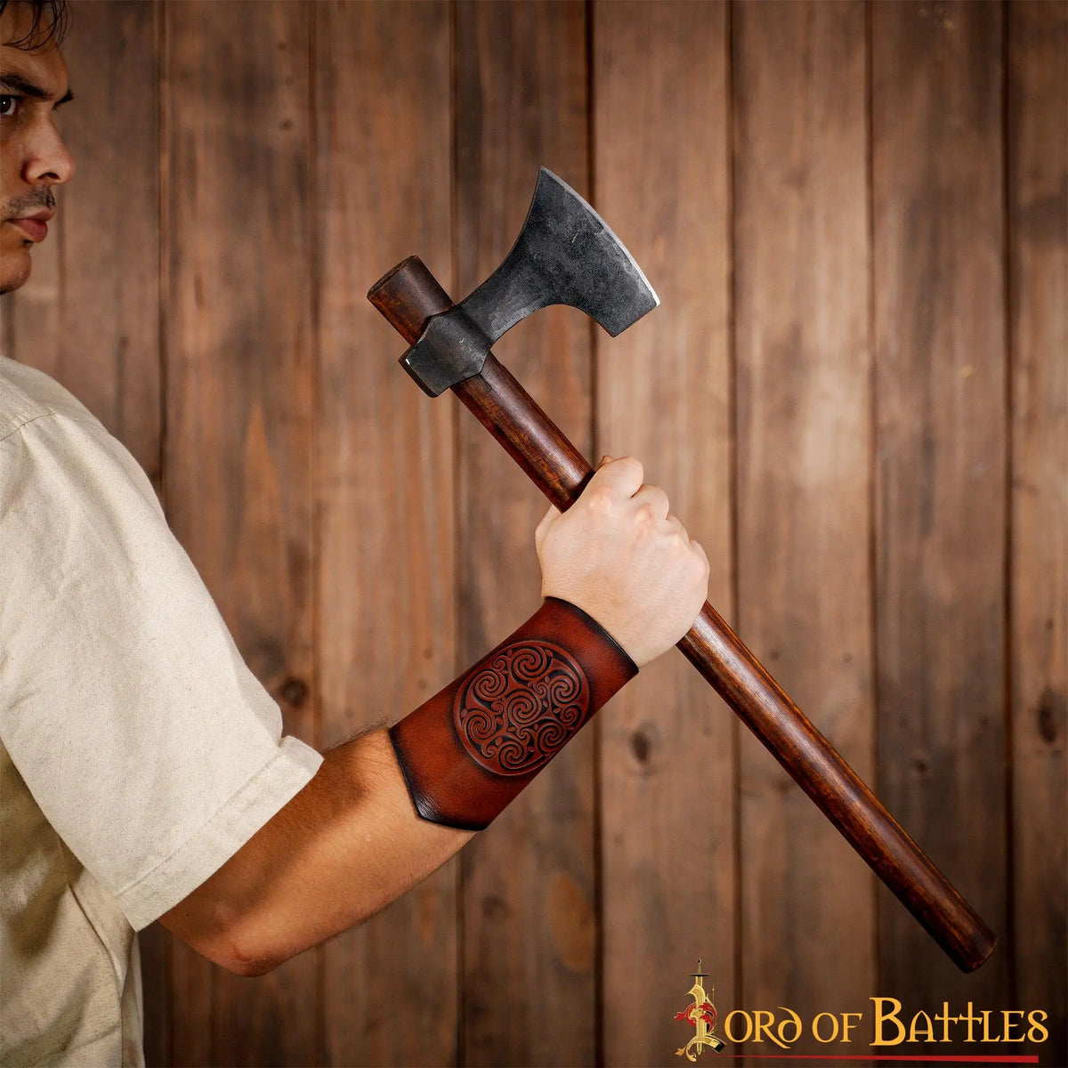 Leren bracers Ingalvur