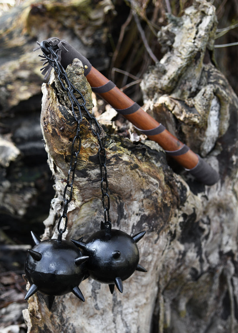 Mayal de combate con dos bolas